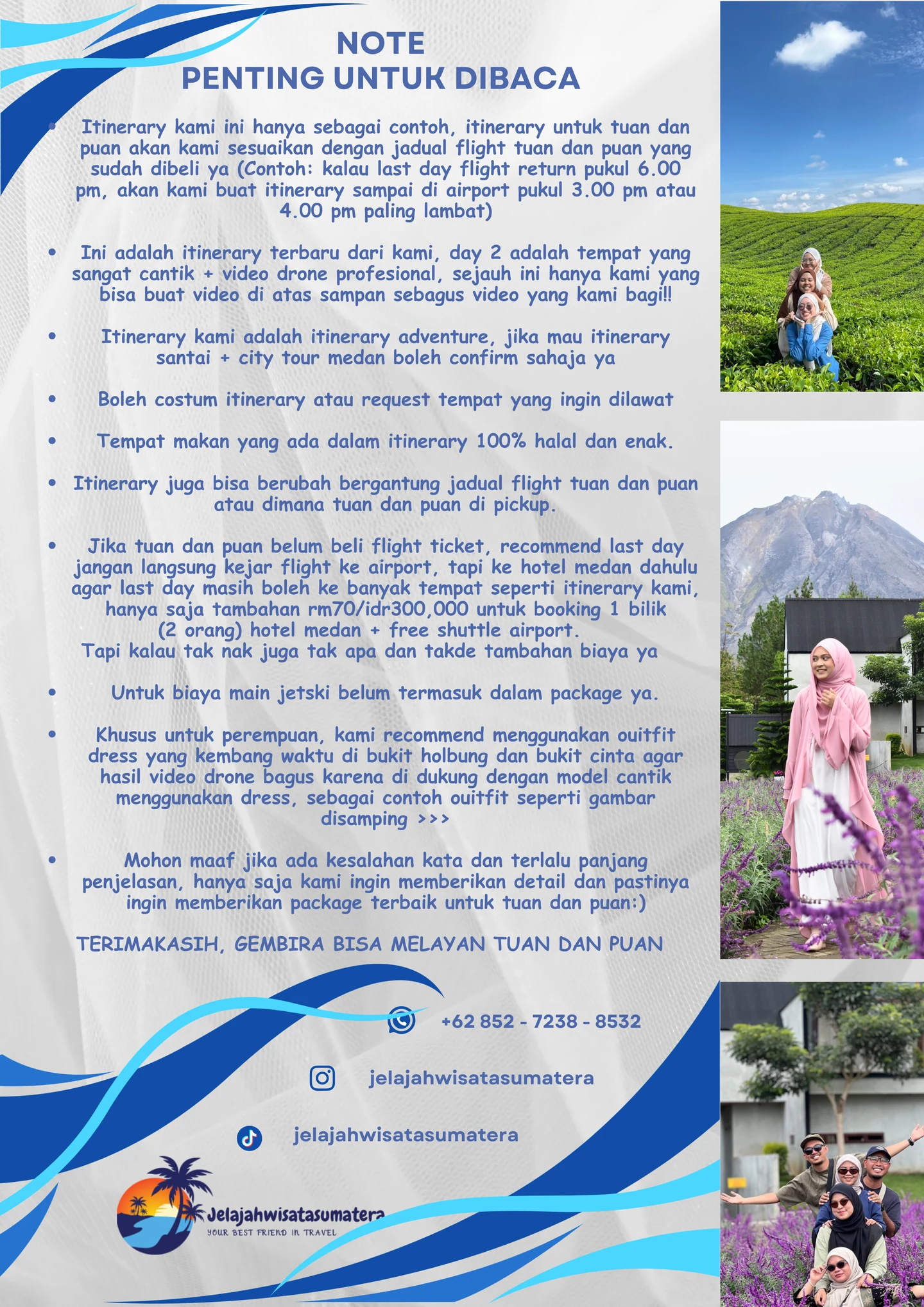 Itinerary Danau Toba Page 3